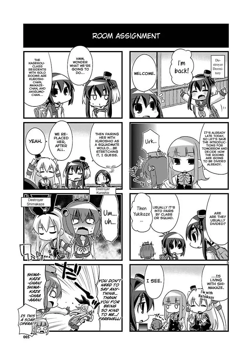 Kantai Collection - Kankore - 4-koma Comic - Fubuki, Ganbarimasu! Chapter 58 5